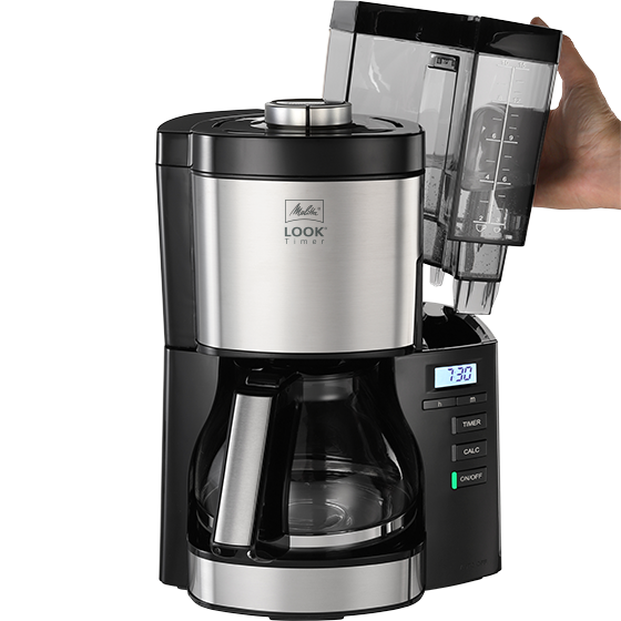LOOK® Timer|Filterkaffeemaschine Schwarz