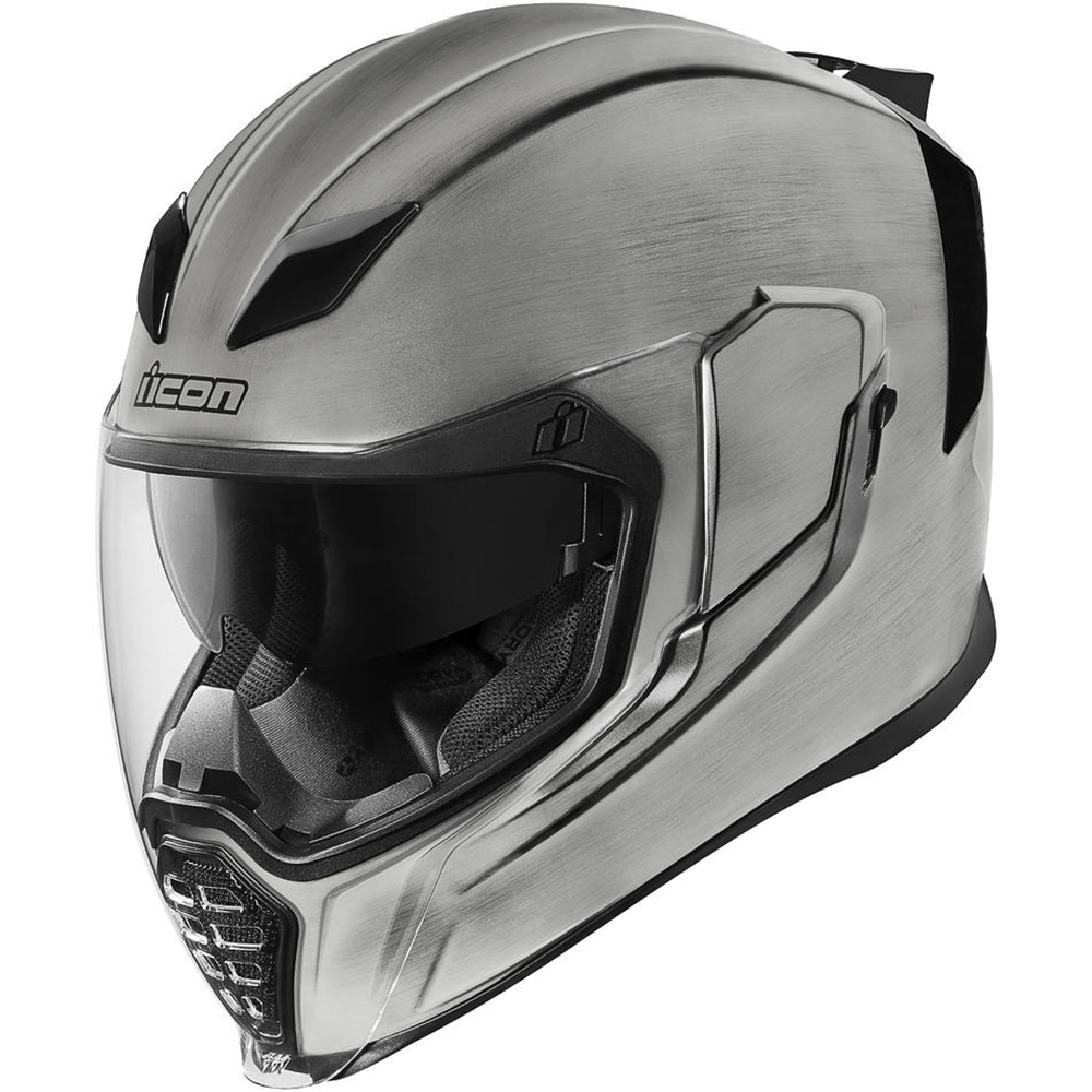 Icon - Casque Airflite Quicksilver Gris / Noir
