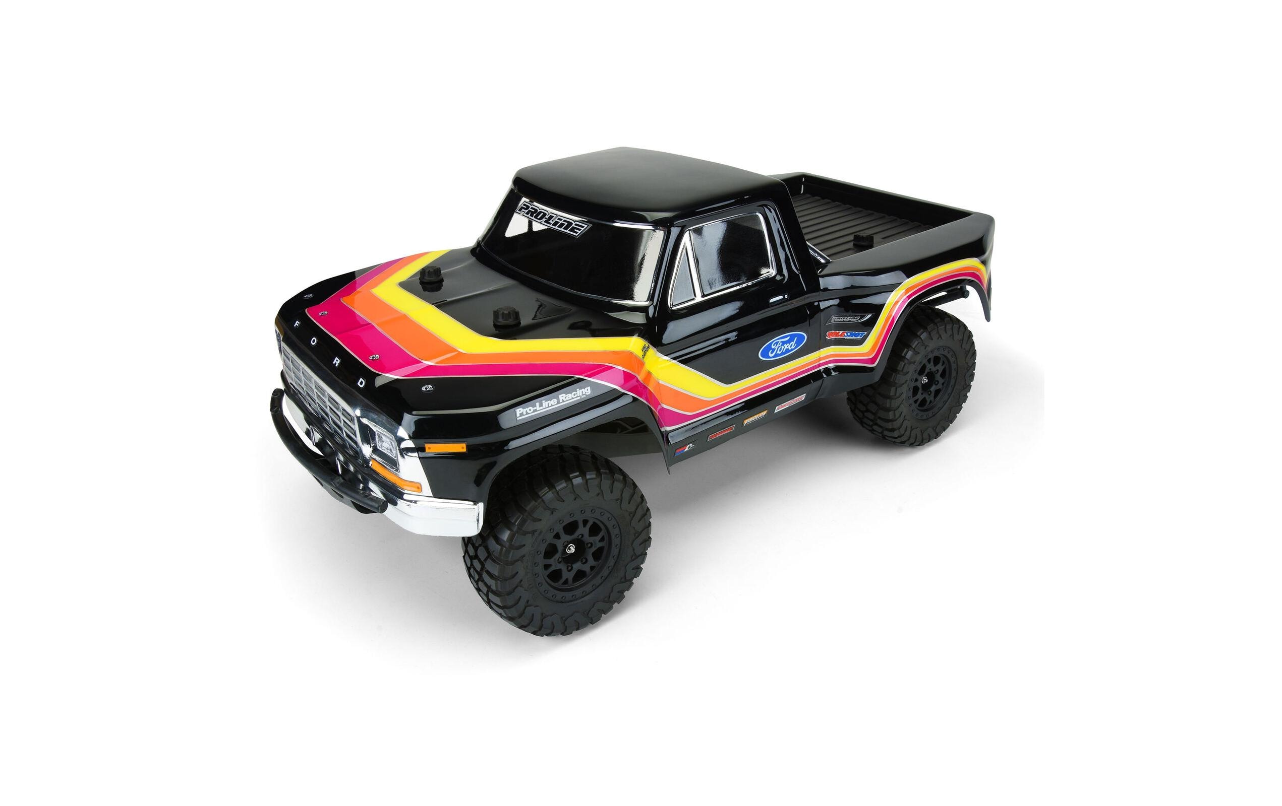 Karosserie Ford F-150 1979 Race Truck unlackiert, 1:10Short Course Truck Karosserie - passend zu Slash