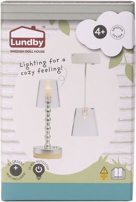 Lundby Dukkehustilbehør Gulvlampe og Taklampe
