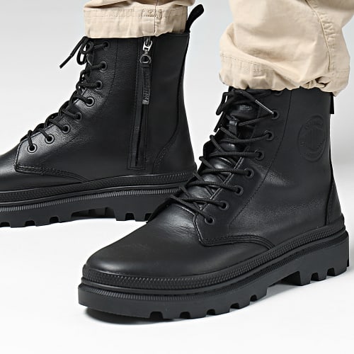 Boots Pallatrooper Off Leather 77972 Black Black