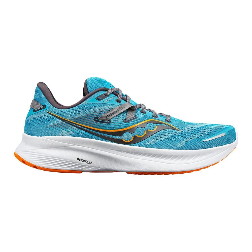 Saucony GUIDE 16 - Chaussures running Homme agave/marigold