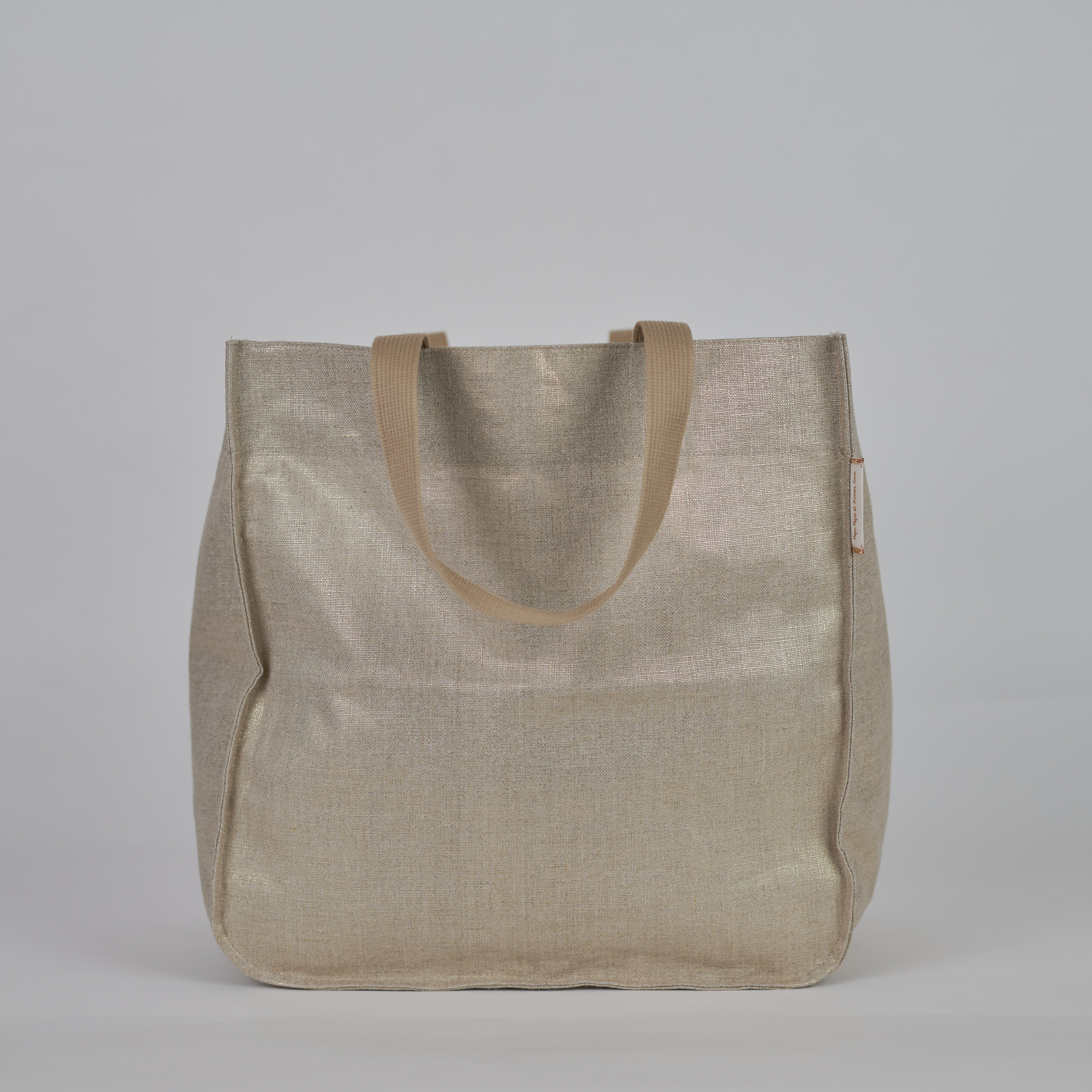Sac Cabas Shopping Lin Doré