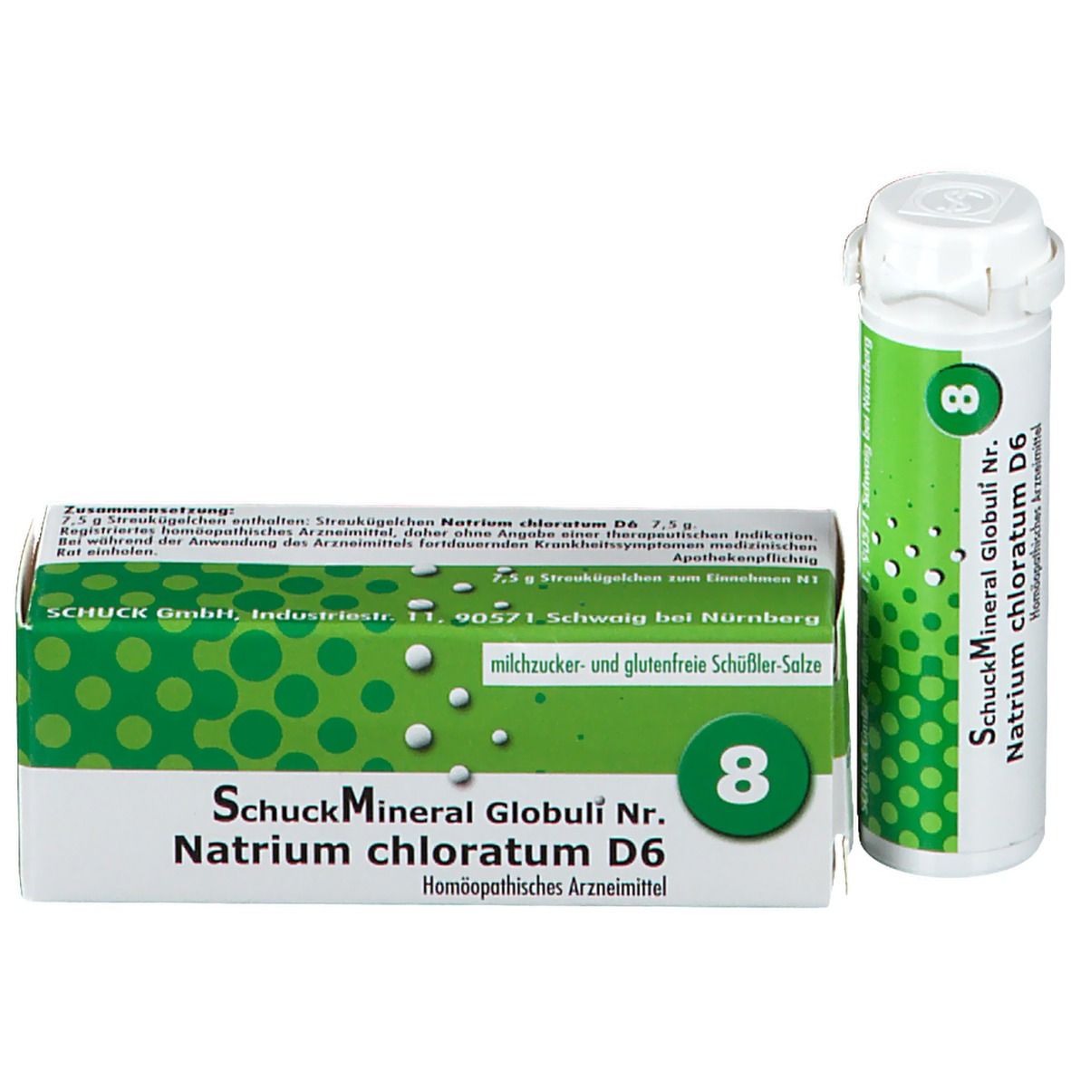 SchuckMineral Globuli Nr. 8 Natrium chloratum D6