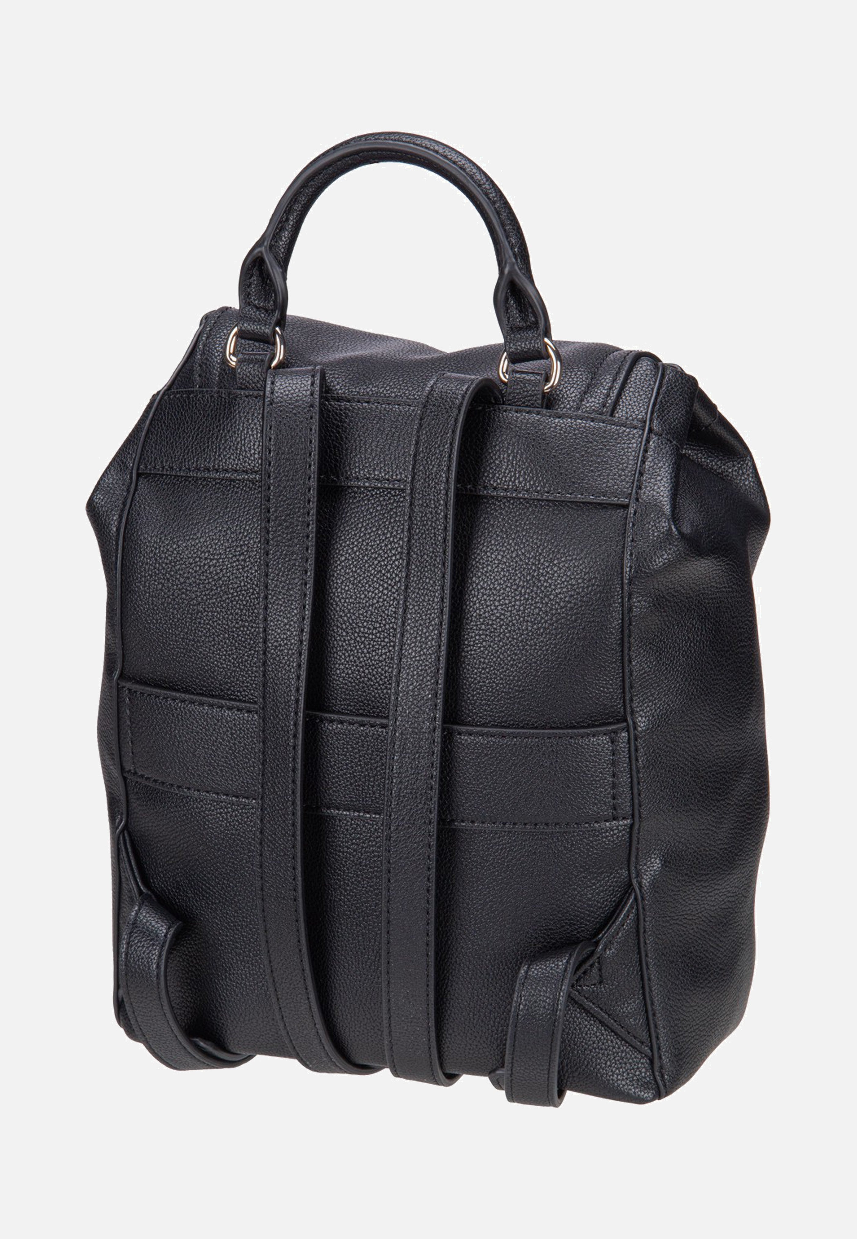 Manhattan II Flap Black - Rucksack