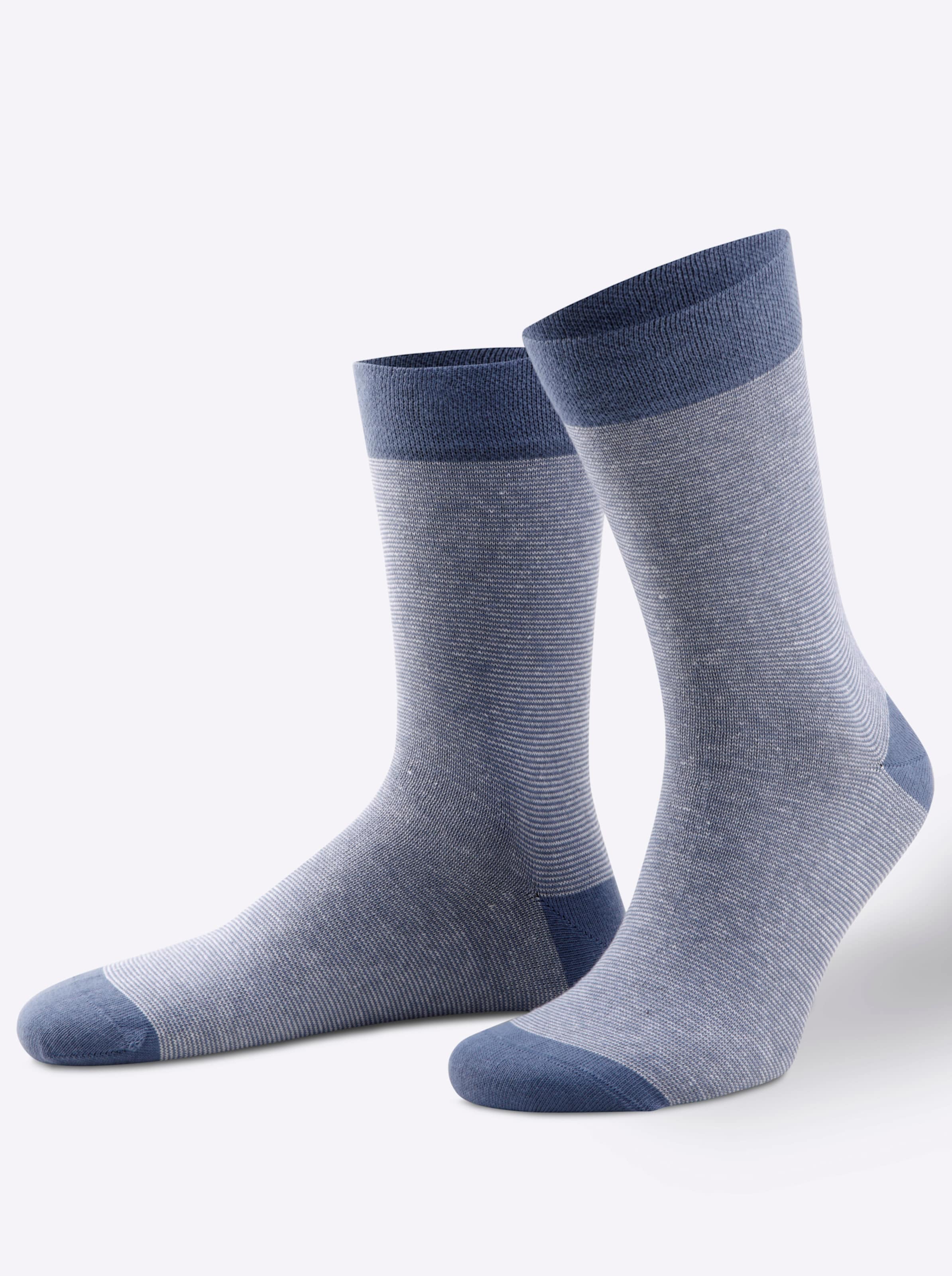 wäschepur Socken in jeansblau