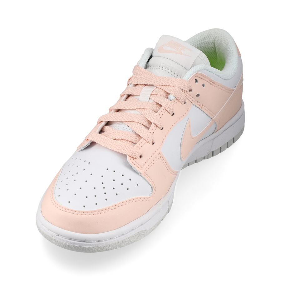 Nike Chaussures Dunk Low - Blanc/Pale Coral Femme