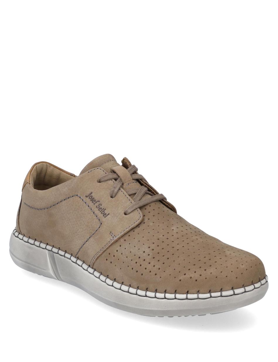 Halbschuh Louis 06, taupe-kombi