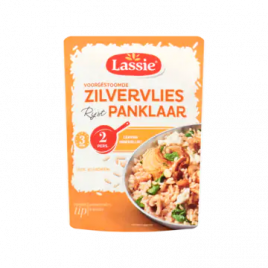 Lassie Voorgestoomde zilvervliesrijst panklaar