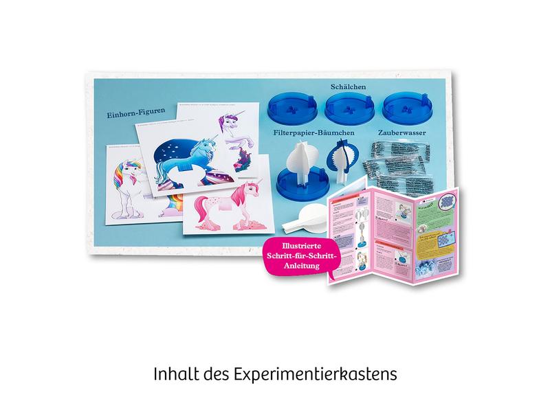 Kosmos Experimentierkasten Kristall-Einhörner Magische Kristalle züchten