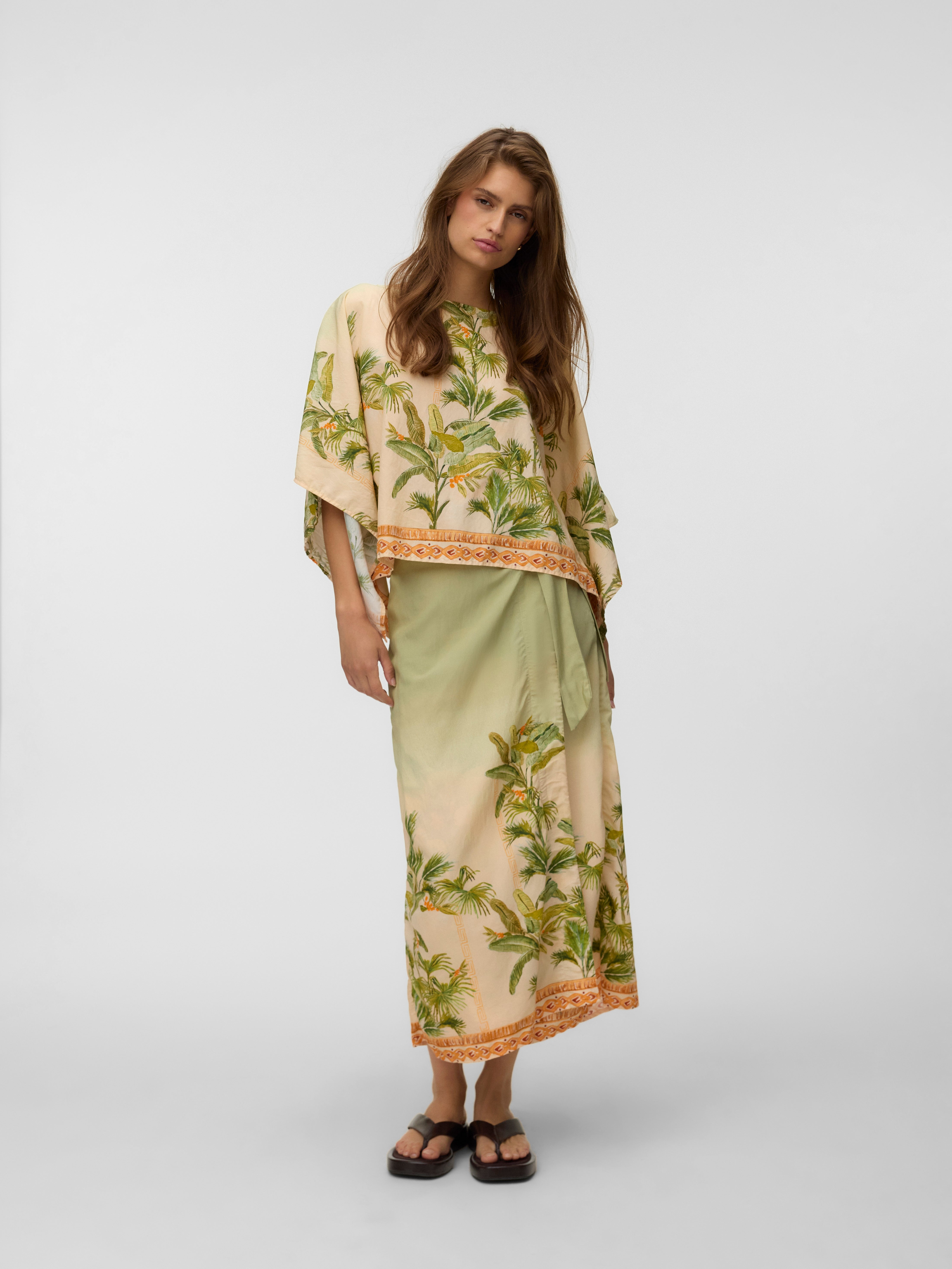 VMHEATHER Midi-rok