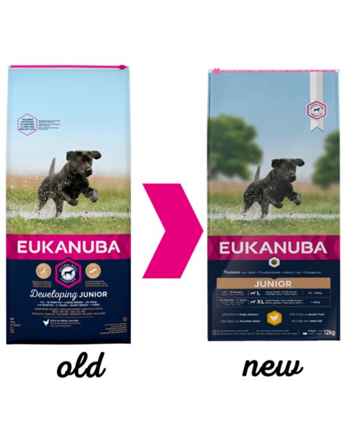Eukanuba Developing Junior Large Breed Kip - Hondenvoer