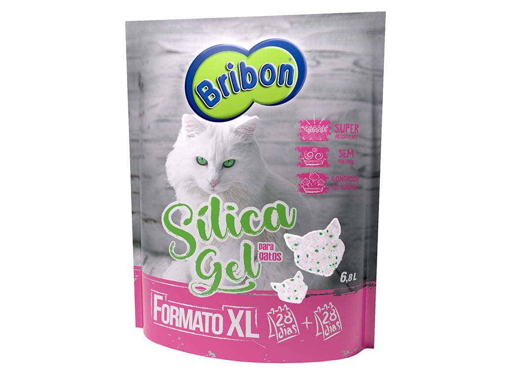 SÍLICA GEL PARA GATOS BRIBON 6.8L