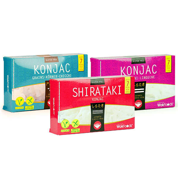 Lot découverte Konjac Wok Foods