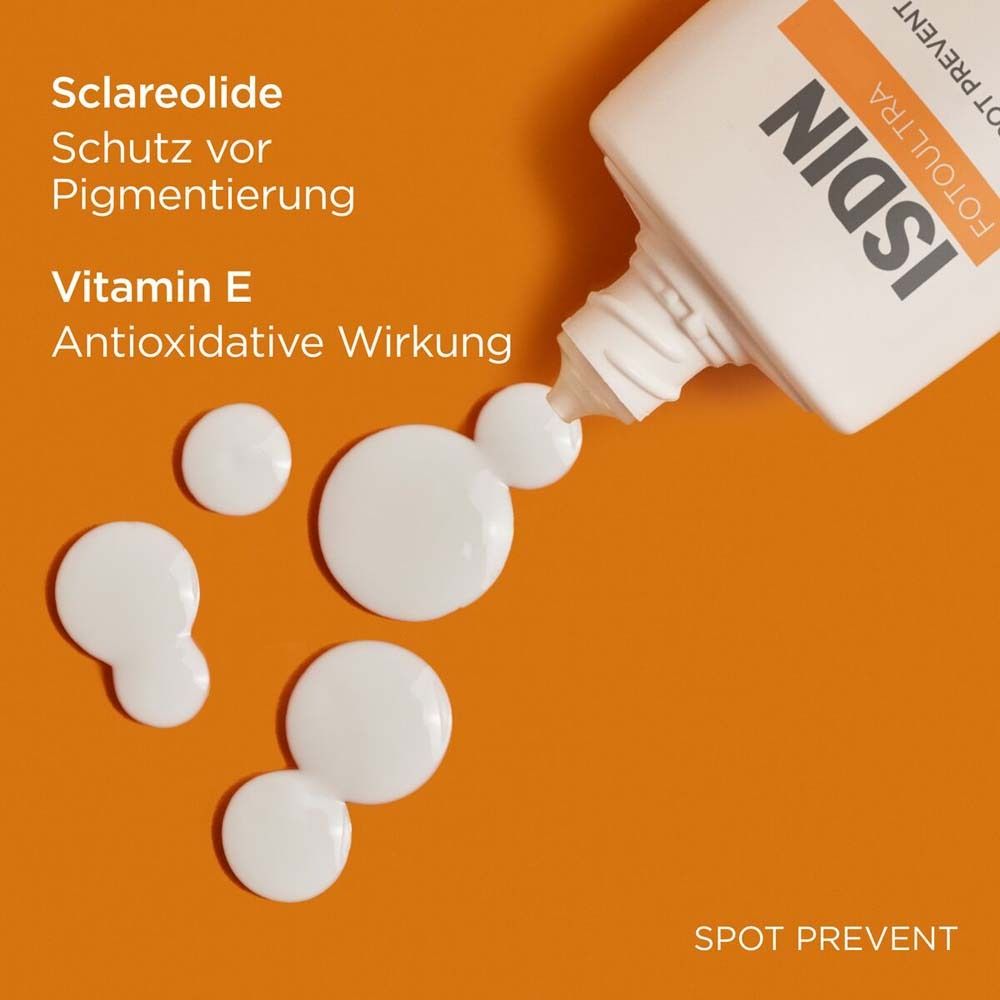 ISDIN FOTOULTRA Spot Prevent Fusion Fluid LSF 50+ Sonnenschutz zur Vorbeugung von Pigmentflecken