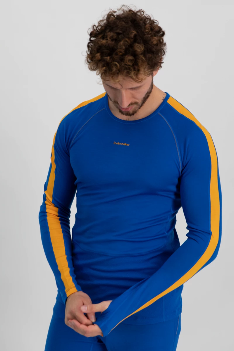 icebreaker Merino 200 ZoneKnit Herren Thermo Longsleeve