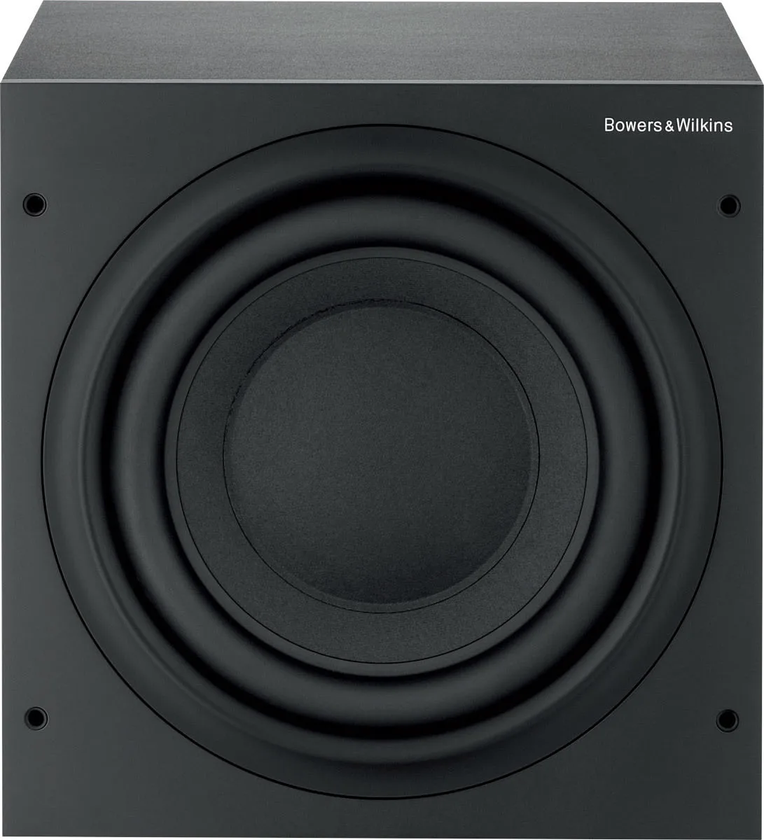 B&W ASW608 Noir mat Caissons de basses