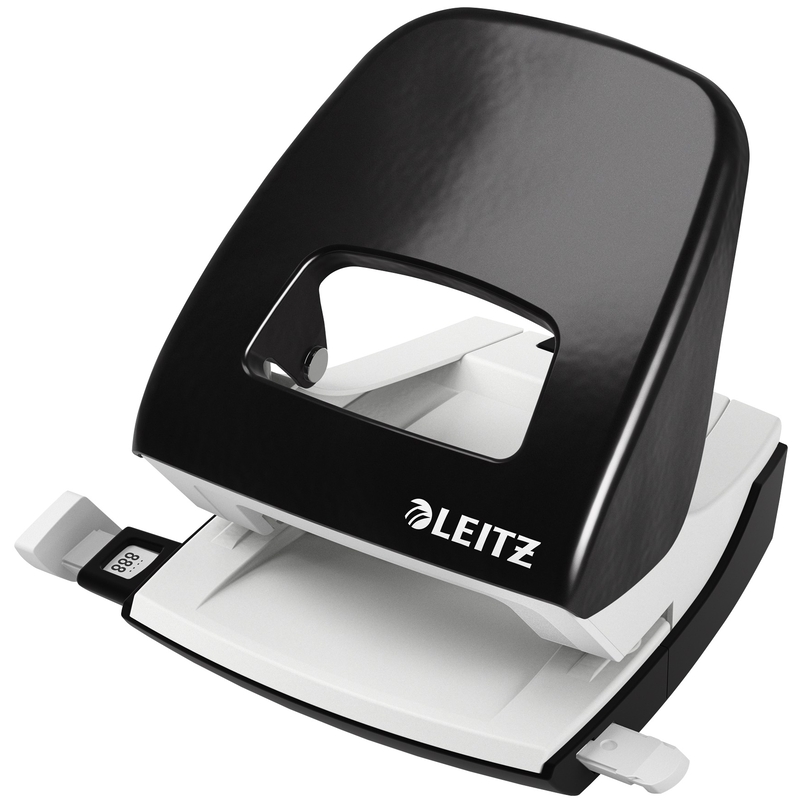 Leitz Locher 5008 NeXXt, schwarz