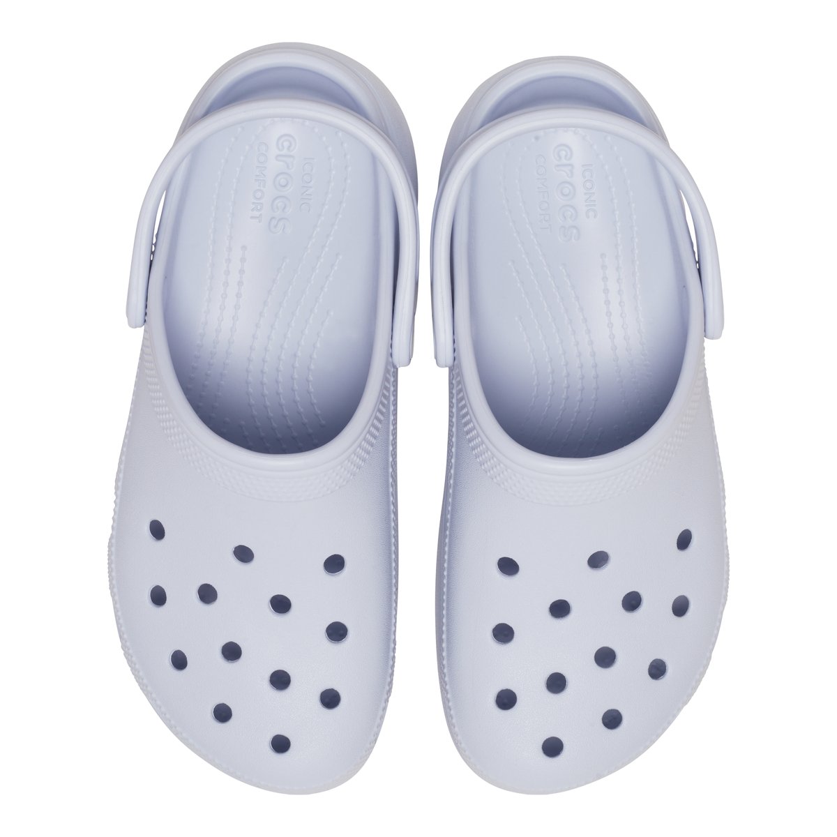 CROCS-Classic_clog-Sabot d'eau - Talon plat - Bleu Clair