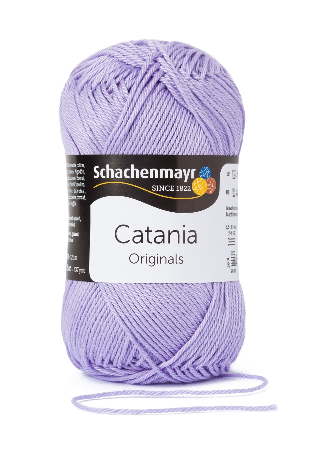 Wolle CATANIA - lavendel - 50g