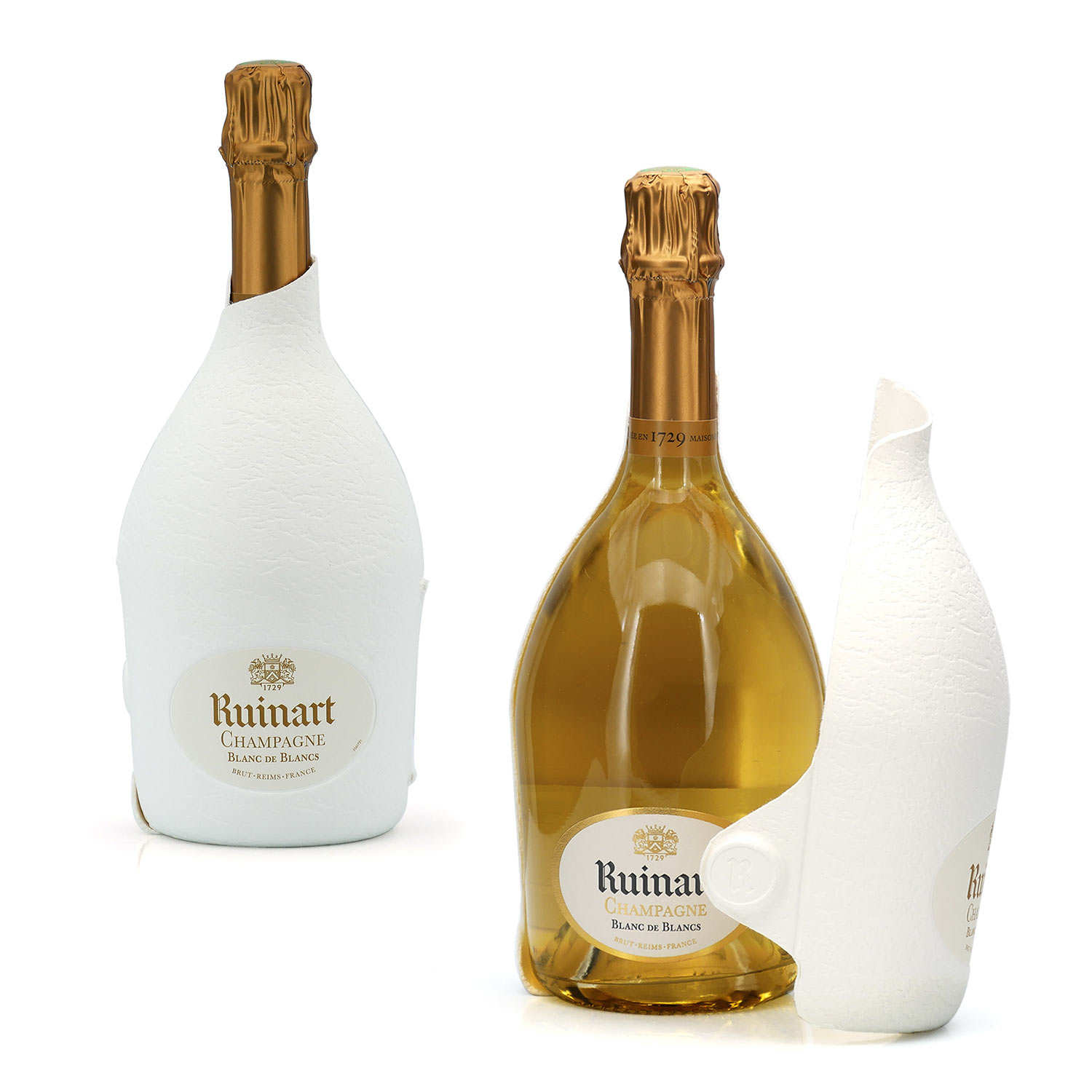 Champagne Ruinart Blanc de Blancs Brut en étui seconde peau