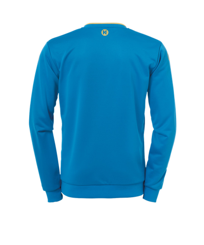 Kempa Curve Training Sweatshirt Kids Blau Gold F03
