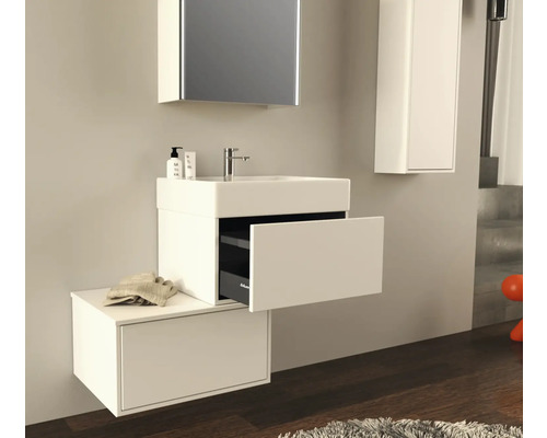 Jungborn wastafelmeubel NOVE BxHxD 60 x 30 x 46 cm Frontkleur wit mat 55762