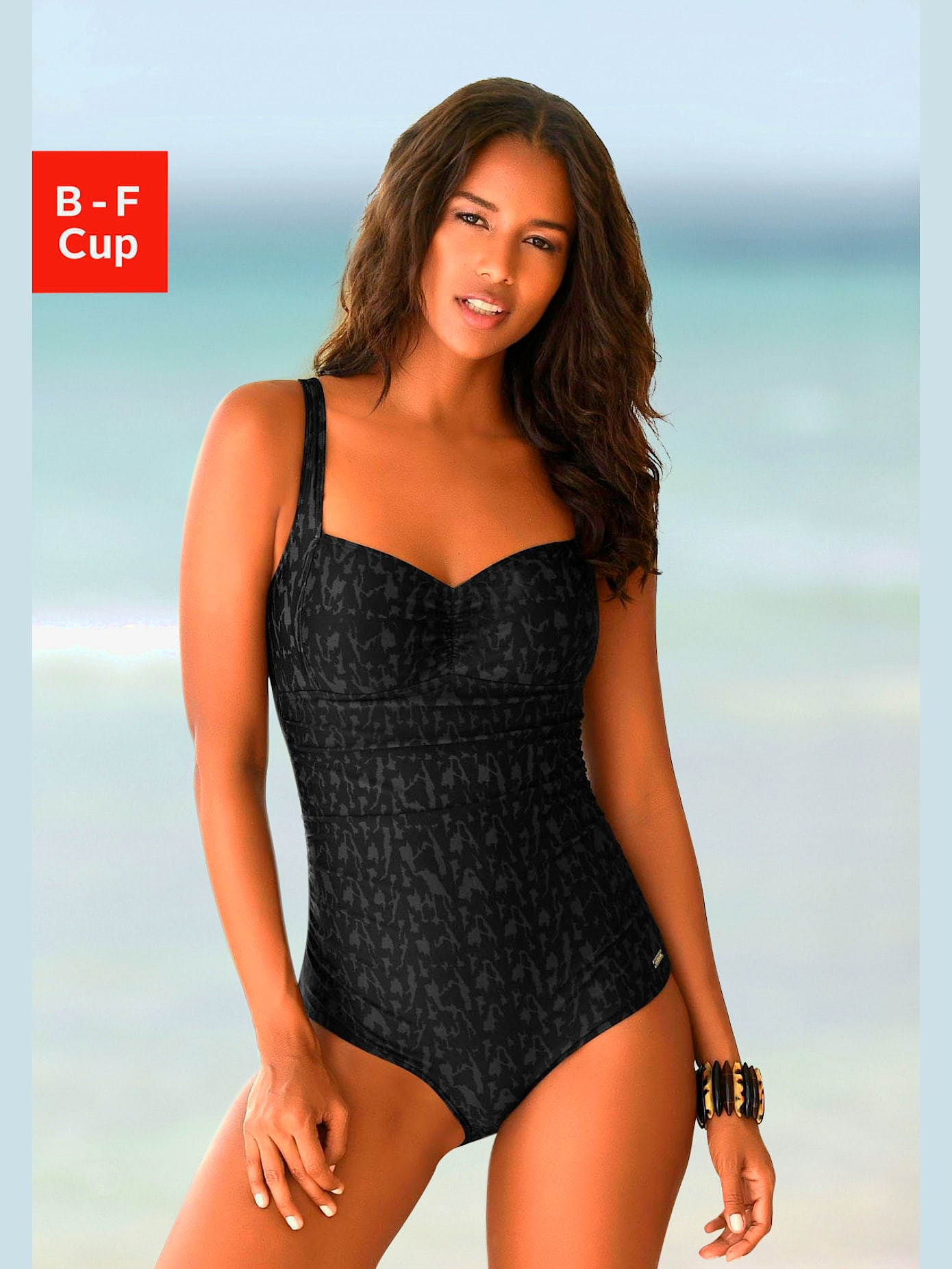 Maillot de bain imprimé graphique tendance