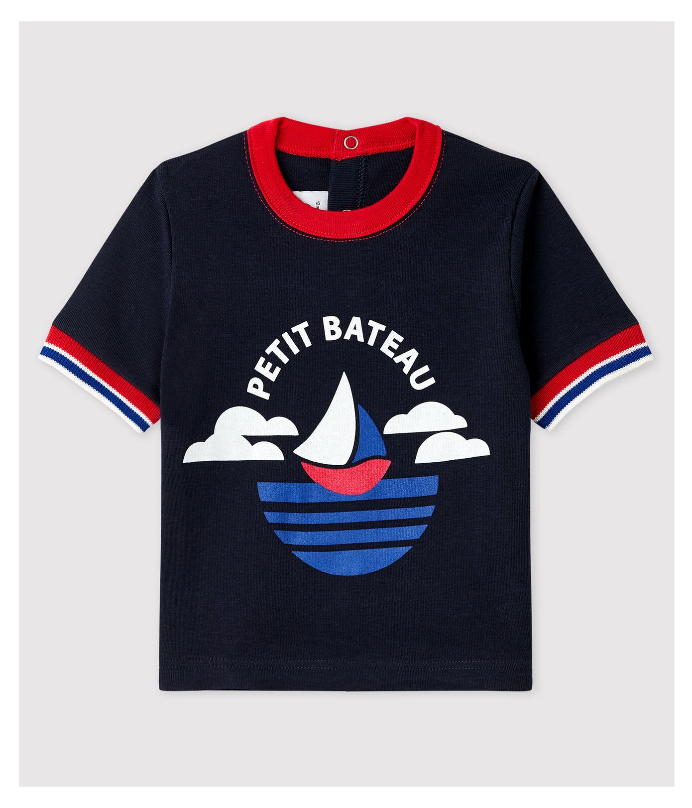 Tee-shirt manches courtes en coton bébé garçon