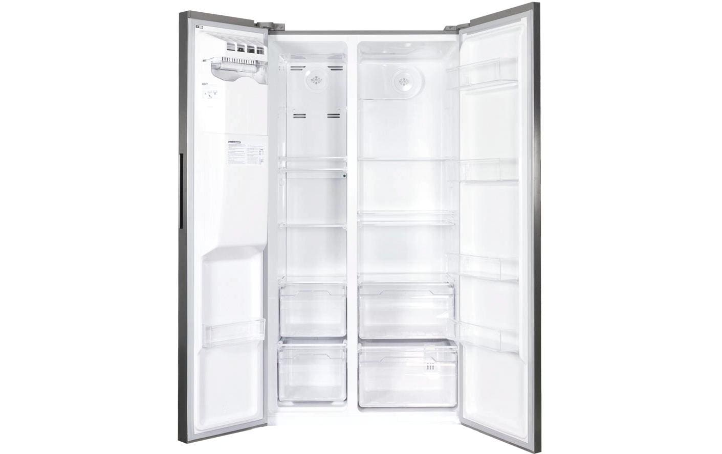 Foodcenter FC513 Grau<br>Side by Side Kühlgerät mit Icemaker
