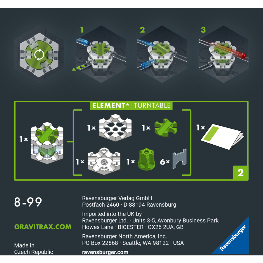 Ravensburger GraviTrax PRO Element Turntable