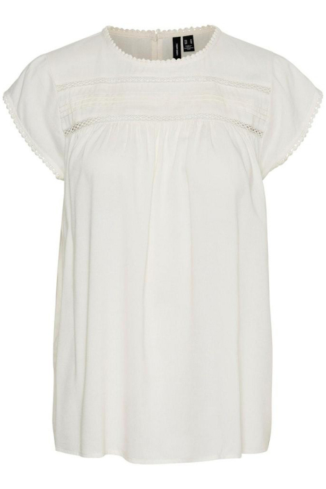 Vero Moda ecru dames t-shirt