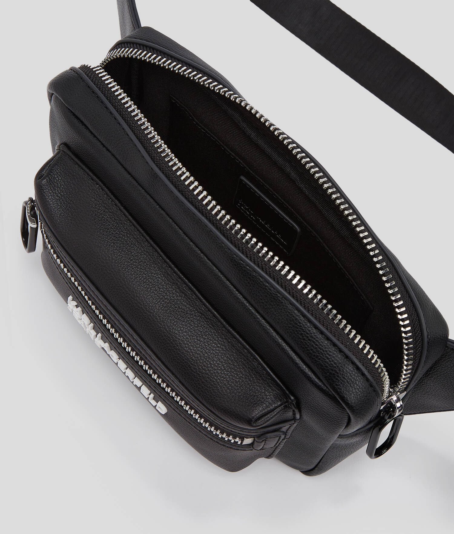 SAC BANANE EN SIMILI CUIR - Noir