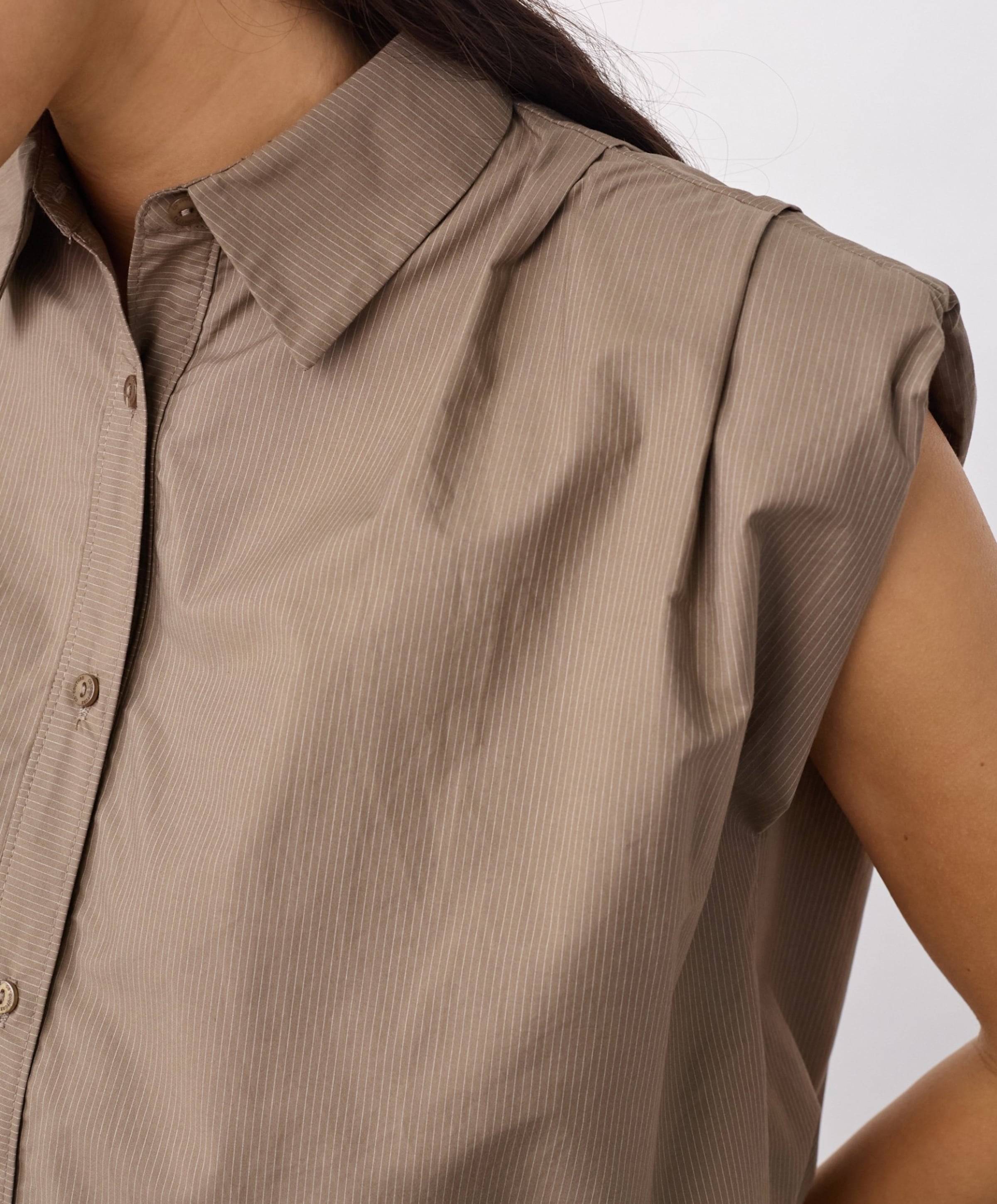 Co'Couture Dames blouse beige