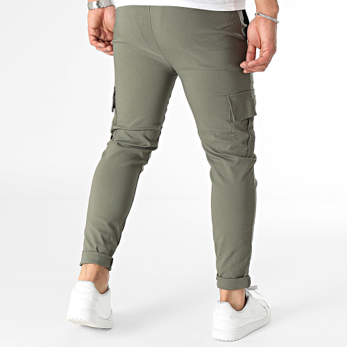Pantalon Cargo Vert Kaki