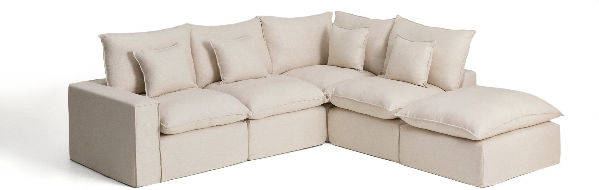 Kave Home Anarela Beige Hoekbank