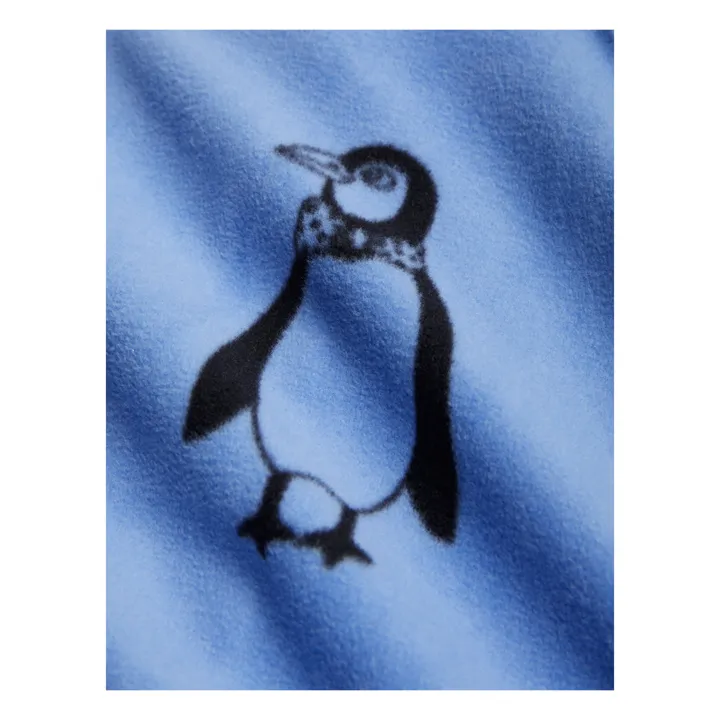 Mini Rodini Jogger Polaire Polyester Recyclé Pingouin | Bleu
