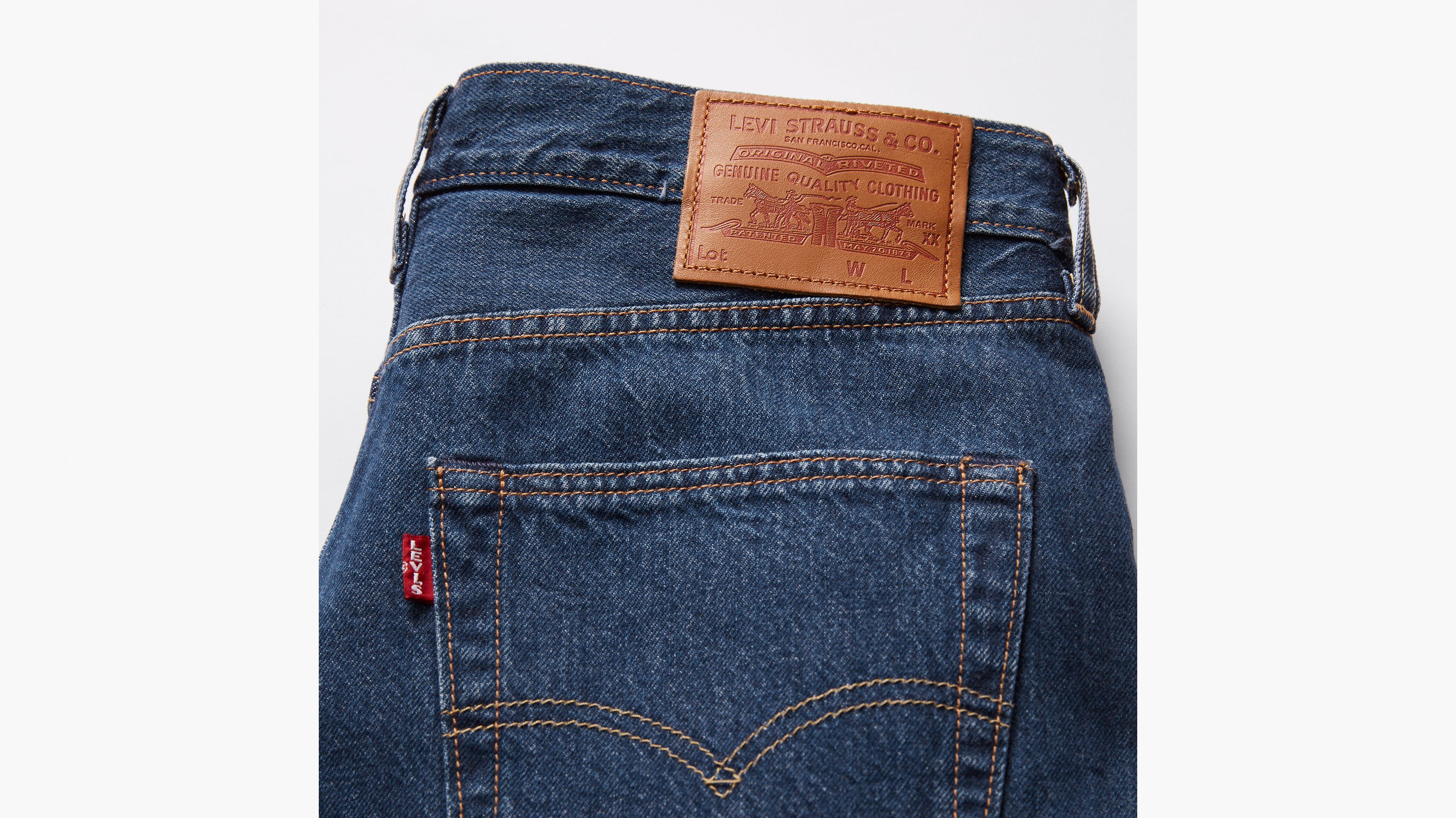 Levi's® short 501® Original Lightweight - Chips & Dip Lightweight Short - Bleu