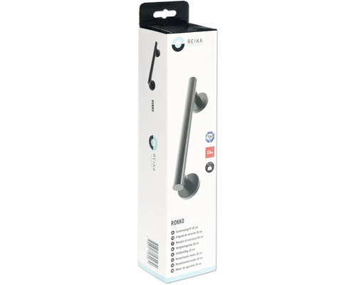 REIKA Comfort veiligheidsgreep 30 cm mat zwart