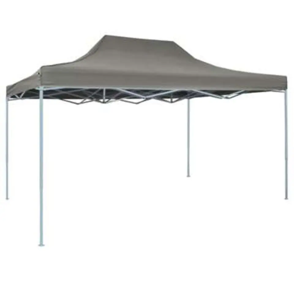 vidaXL - Partytent - Antraciet - Stof