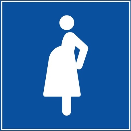 Pictogramme - Accès priorité femmes enceintes - ISO 7001