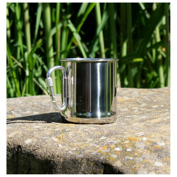Basic Nature - Tasse isotherme avec anse mousqueton
