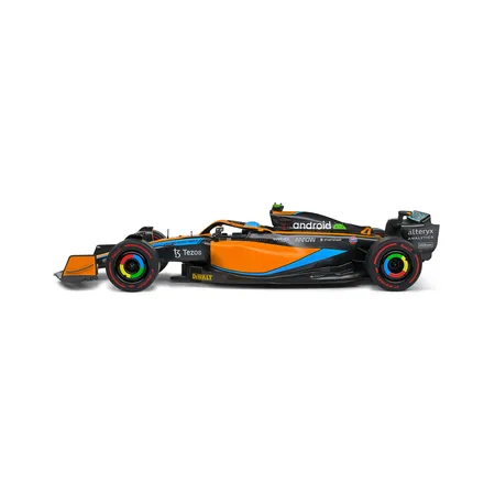 Solido 421182150 - 1:18 McLaren NORRIS orange