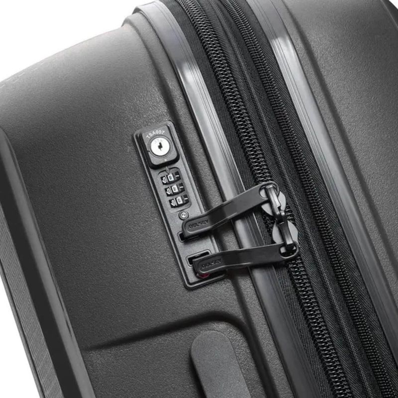 Valise rigide extensible Belmont Plus 82 cm Noir