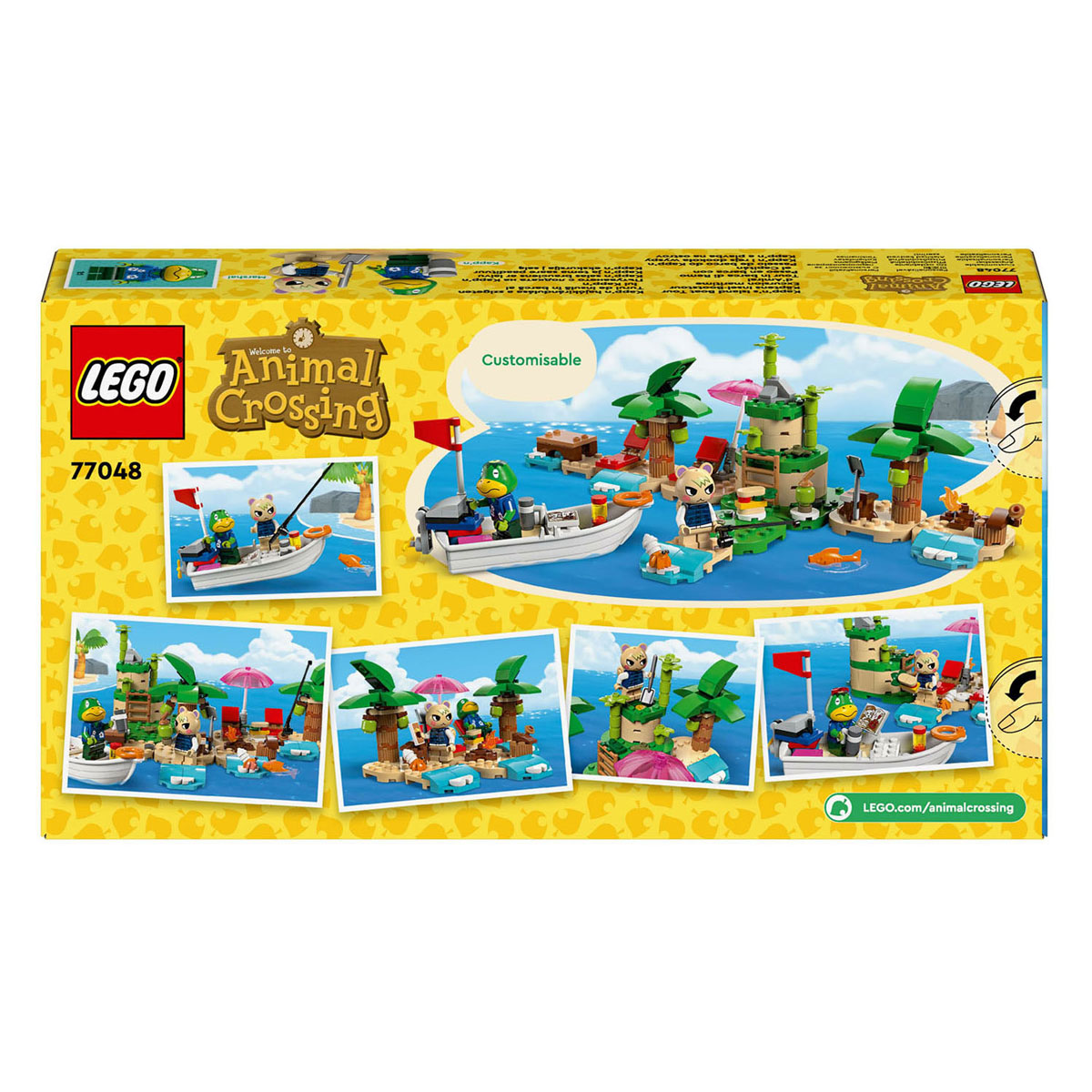 LEGO Animal Crossing 77048 Kapp'ns Eilandrondvaart