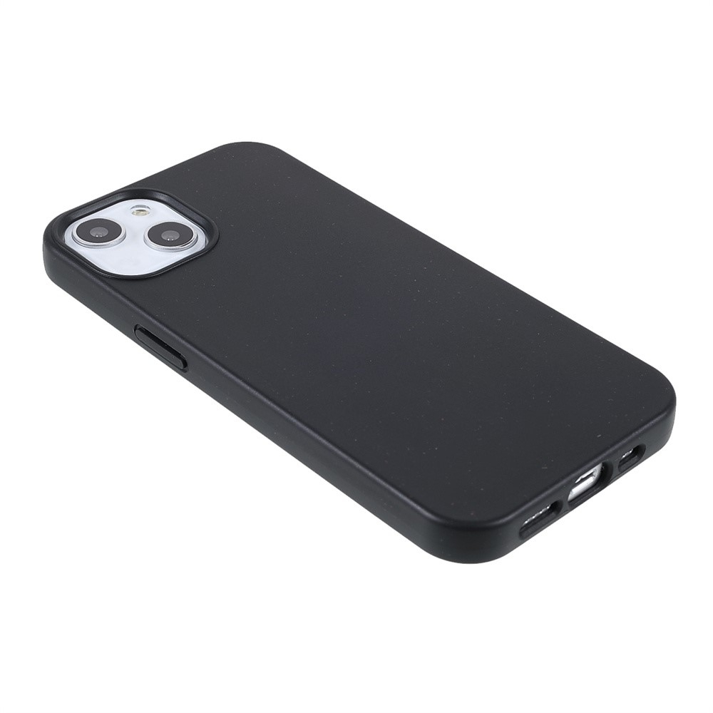 iPhone 14 Bio Gummi Schutzhülle Eco Friendly Nachhaltig Kompostierbar - Schwarz