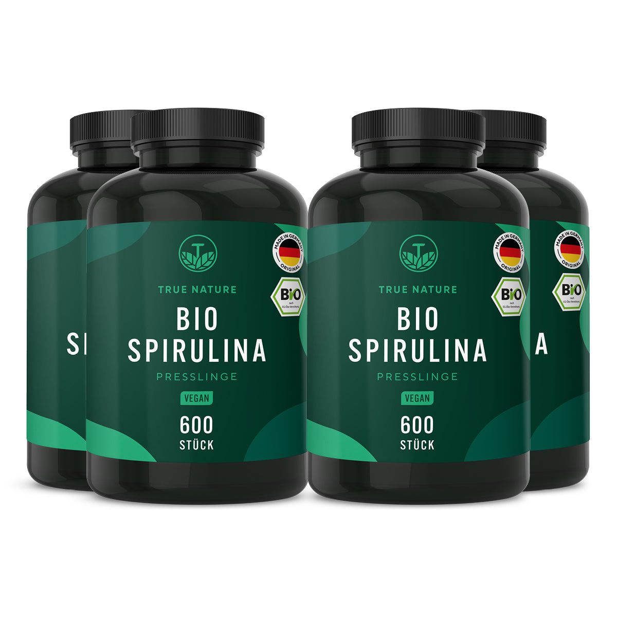 TRUE NATURE® Bio Spirulina Presslinge - Vegan & Made in Germany