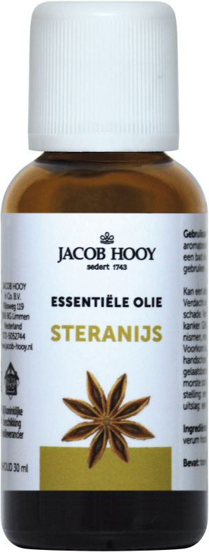 Jacob Hooy Steranijs Olie 30ml