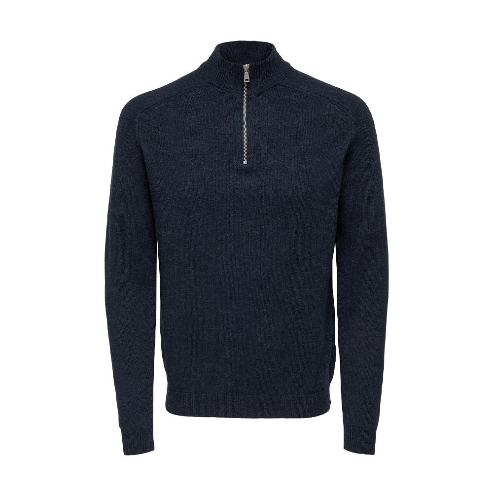 Only & Sons Pull 1/4 Zip Marine Homme Only & Sons Reg 7