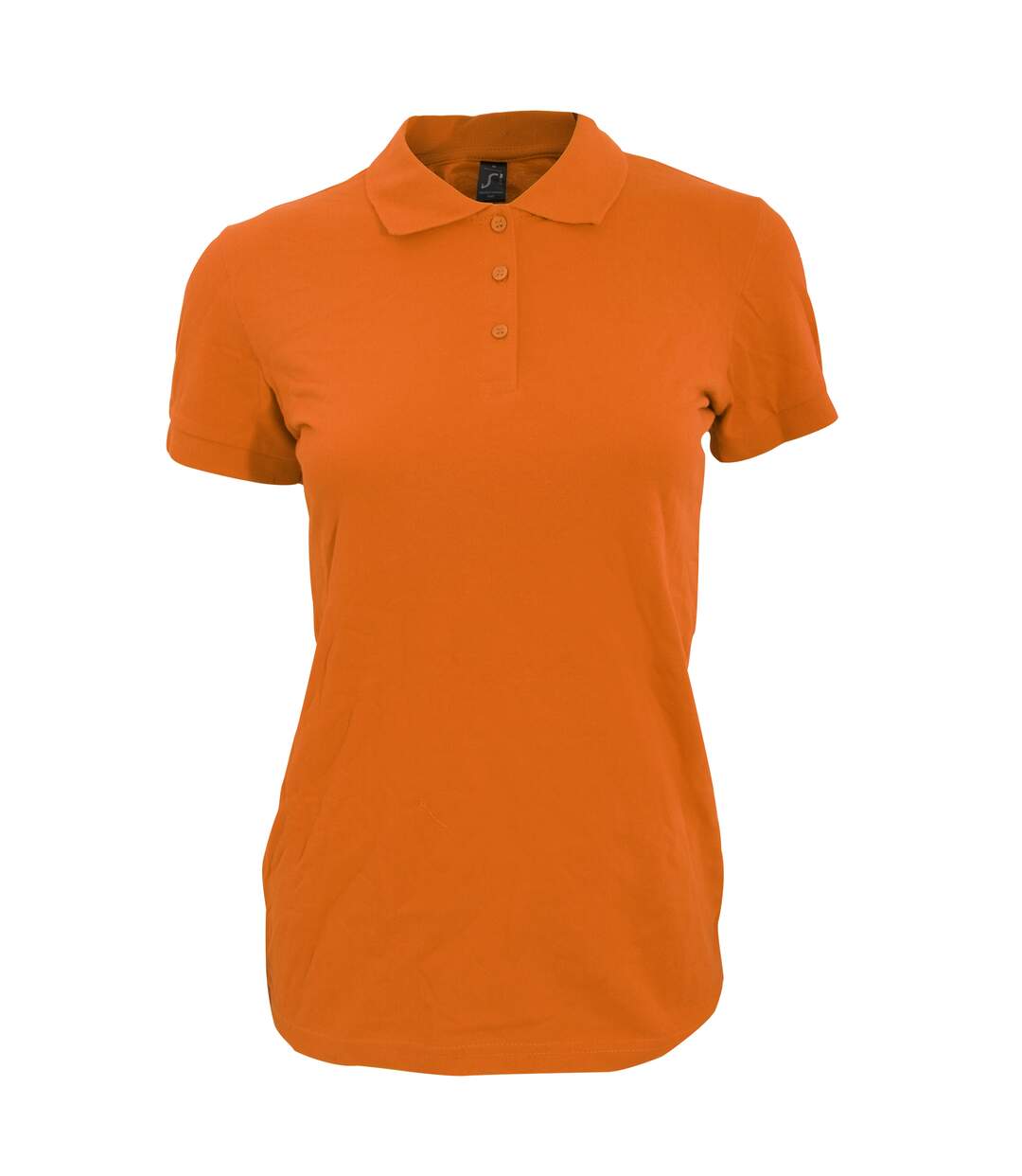 SOLS - Polo manches courtes PERFECT - Femme (Orange) - UTPC282